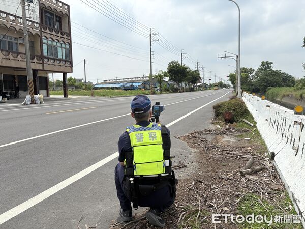 ▲台南市警麻豆分局公佈9月份17處測速路段，提醒駕駛遵守速限安全駕駛。（記者林東良翻攝，下同）