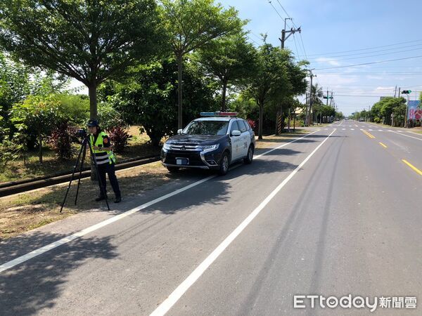 ▲台南市警麻豆分局公佈9月份17處測速路段，提醒駕駛遵守速限安全駕駛。（記者林東良翻攝，下同）
