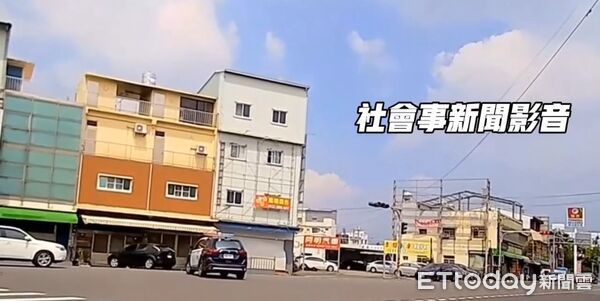 ▲▼  嘉義中埔警方攔停闖紅燈   。（圖／記者翁伊森翻攝）