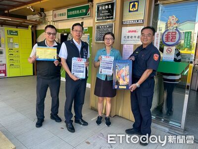 警銀聯手防詐　台中東勢警分局長赴銀行強化轄內防線