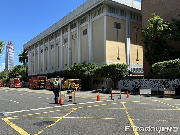 ▲▼北一女傳出地下室配電盤火警，導致附近公家單位也連帶停電。(圖／記者劉昌松攝）