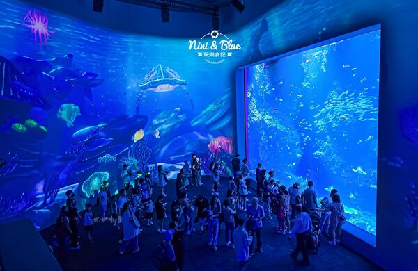▲▼台中海洋館。（圖／部落客NINI AND BLUE 玩樂食記授權提供）