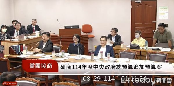 ▲▼28日晚間立法院挑燈夜戰審查114年中央政府總預自追加預算案。（圖／傅崐萁辦公室提供，下同）