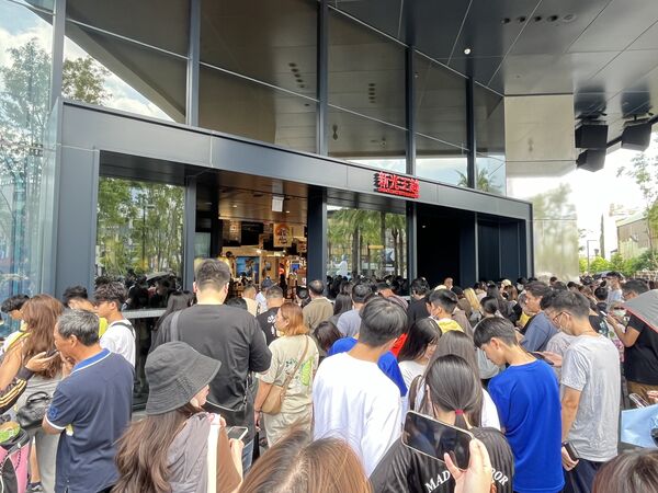 ▲新光三越台南小北門店試營運首日。（圖／業者提供）