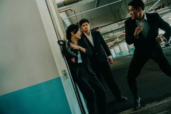 ▲《零日攻擊》水川麻美、張洛偍、段鈞豪、倪安東。（圖／牽猴子提供）