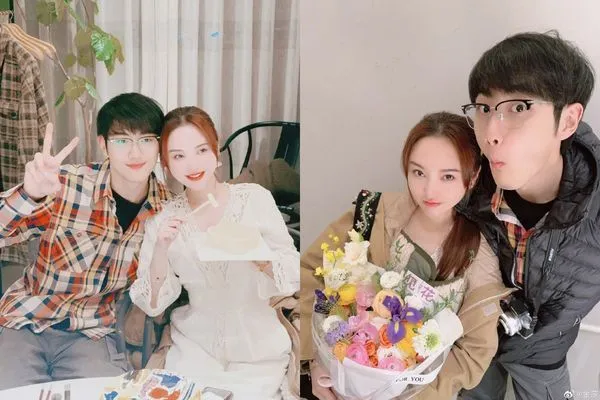 ▲金莎和孫丞瀟在2023年公開戀情。（圖／翻攝自微博／金莎）