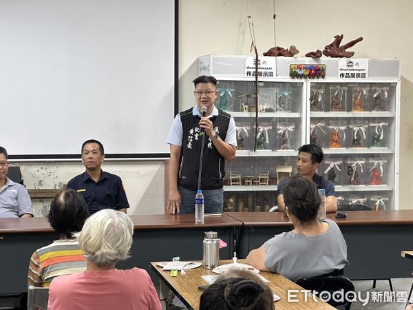 ▲台東南王派出所召開社區治安會議。（圖／記者楊晨東翻攝）