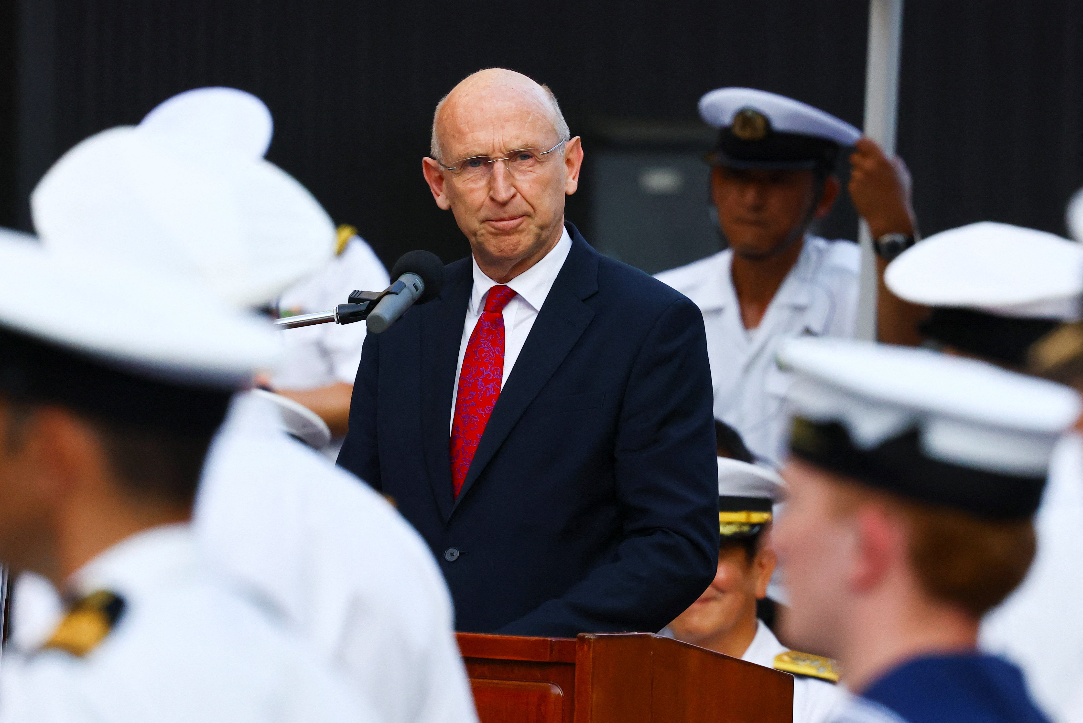 ▲▼英國國防大臣希利（John Healey）。（圖／路透）