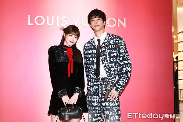 ▲▼  LV全新彩妝發系列發布-王淨,劉以豪。（圖／記者黃克翔攝）