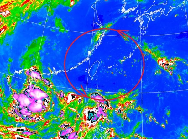 ▲▼高層冷心低壓來襲「恐釀劇烈雷雨」！鄭明典曬1圖示警：這次範圍很大。（圖／翻攝自臉書／鄭明典）