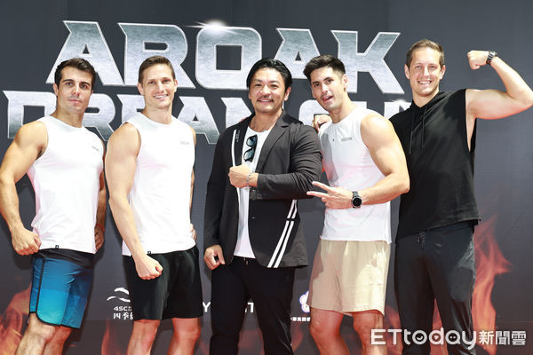 ▲▼ 藝人夢多《2025 AROAK DREAM CUP夢想盃力量大賽》力量開場啟動儀式-合照。（圖／記者黃克翔攝）