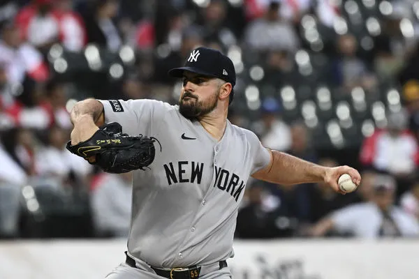 ▲紐約洋基先發左投羅冬（Carlos Rodón）。（圖／達志影像／美聯社）