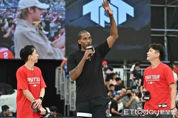 ▲▼雷納德（Kawhi Leonard）與來自TAT及雲豹的頂尖球員同場競技。（圖／記者李毓康攝）