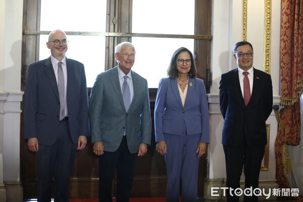 ▲美參議院軍事委員會主席維克（Roger Wicker）媒體見面會。（圖／記者林敬旻攝）