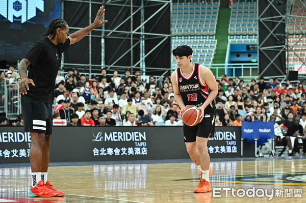 ▲▼雷納德（Kawhi Leonard）與雲豹林信寬一對一對決。（圖／記者李毓康攝）