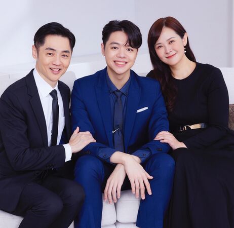 ▲宋逸民愛而駿哥與喬妹。（圖／藝起發光）