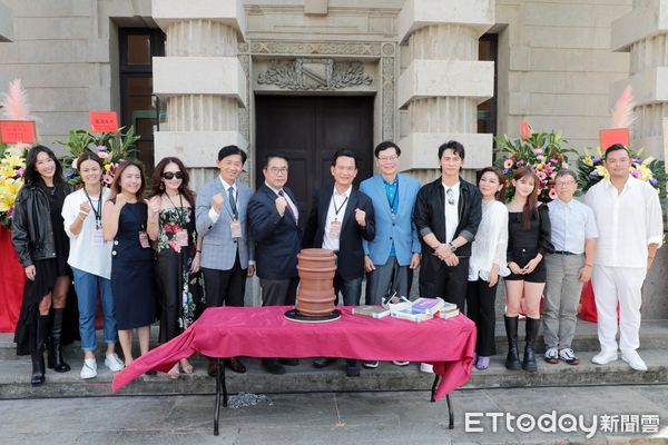 ▲《少年偵探！誕生》全國決選與記者會今於台南司法博物館舉行，明星與市長黃偉哲同台出席。（記者林東良翻攝，下同）