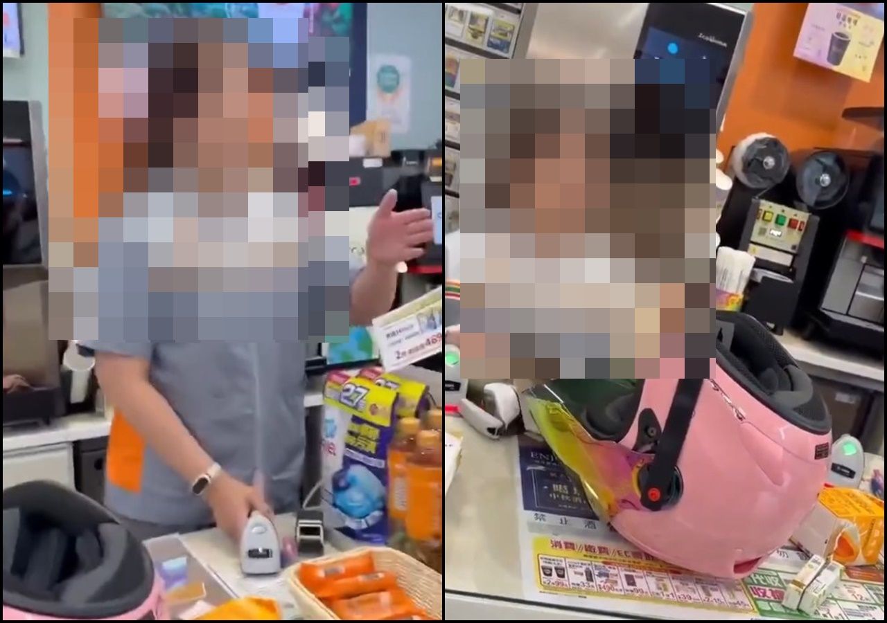 女超商員被客人逼崩潰！下跪狂磕頭「都是我的錯」　影讓網超心疼