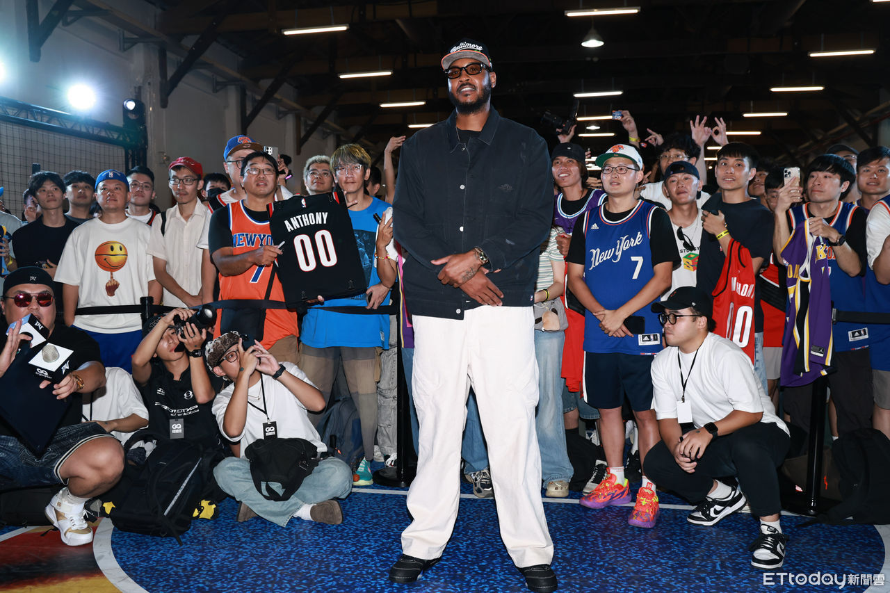 ▲▼ GQ Style Fest潮流文化祭-「甜瓜」卡梅羅&middot;安東尼（Carmelo Anthony）。（圖／記者黃克翔攝）