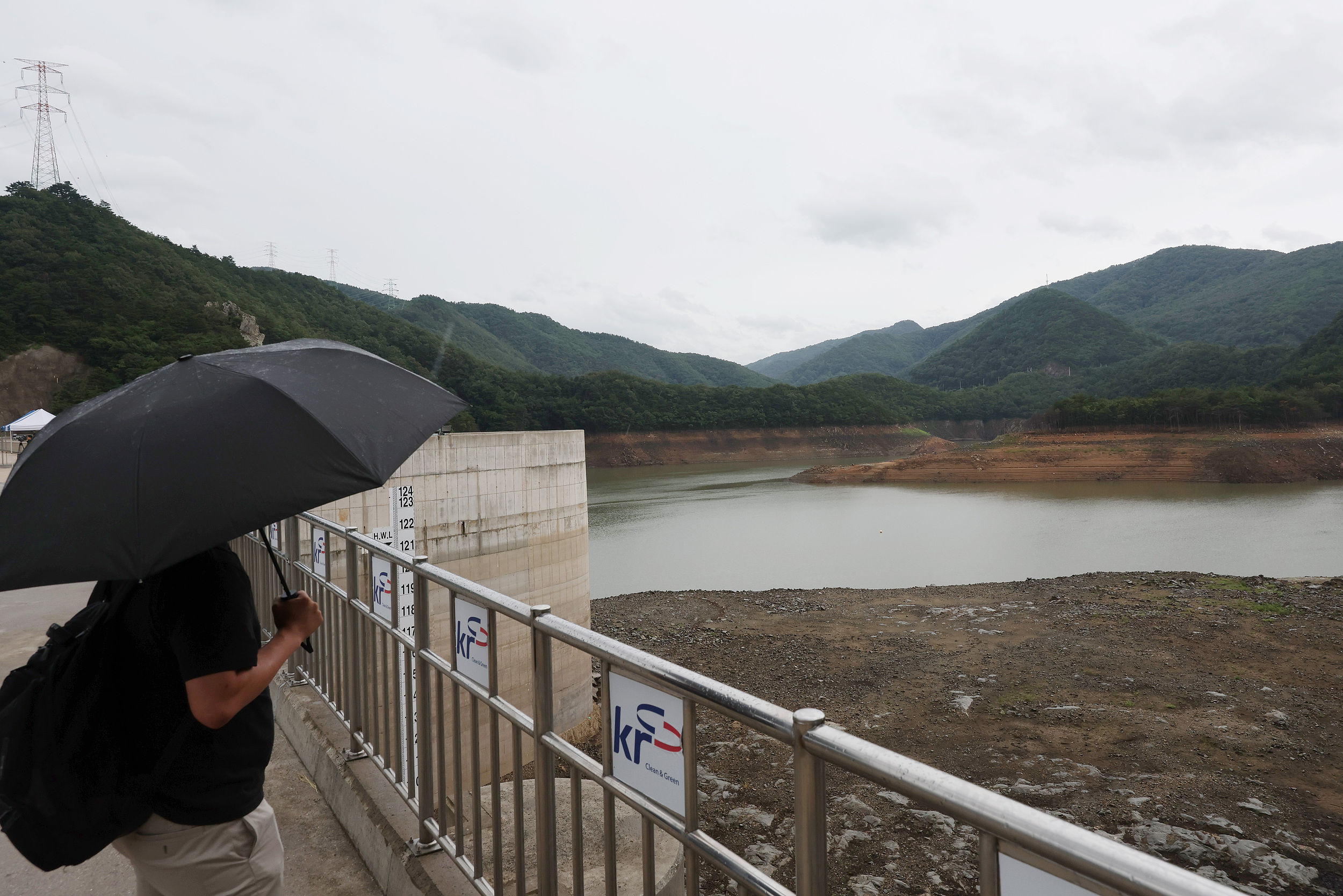 ▲▼南韓江原道江陵市面臨嚴重旱災，當地五峰水庫蓄水量跌到只剩14.9%。（圖／VCG）
