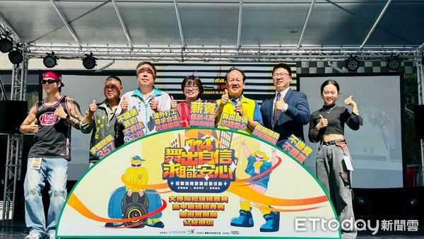 ▲「舞出自信．求職安心」街舞競賽現場熱力十足，青年學子用節奏尬出自信與正向能量。（記者林東良翻攝，下同）