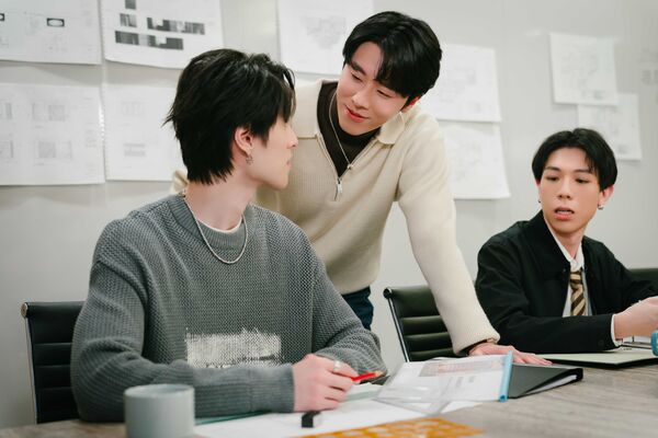 ▲成晞（左）與王君豪多場吻戲親得火熱，令觀眾直呼好害羞。（圖／《秘密關係Secret Lover》製作單位提供）