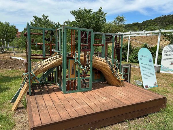 ▲新北打造忠寮社區地景新亮點。（圖／新北市農業局提供）