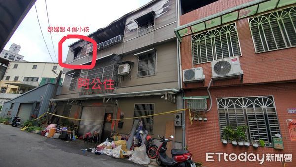 ▲▼桃園中壢火警5死。（圖／記者黃彥傑翻攝)