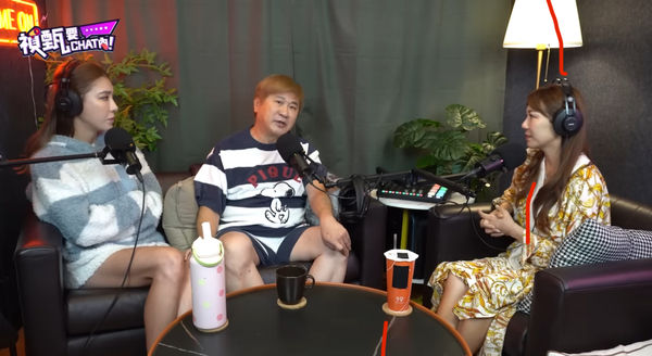 ▲▼胡瓜罕見告白女兒小禎  。（圖／翻攝自YouTube／禎甄要chat內）