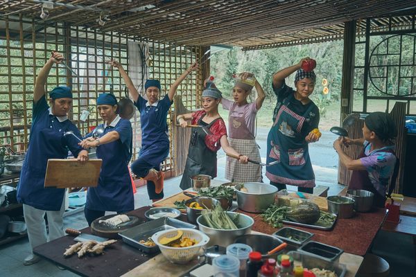 ▲《日日好食光》由范瑞君、張詩盈、林筳諭（勇兔）主演。（圖／大愛電視提供）