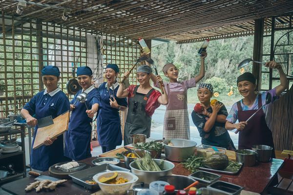 ▲《日日好食光》由范瑞君、張詩盈、林筳諭（勇兔）主演。（圖／大愛電視提供）