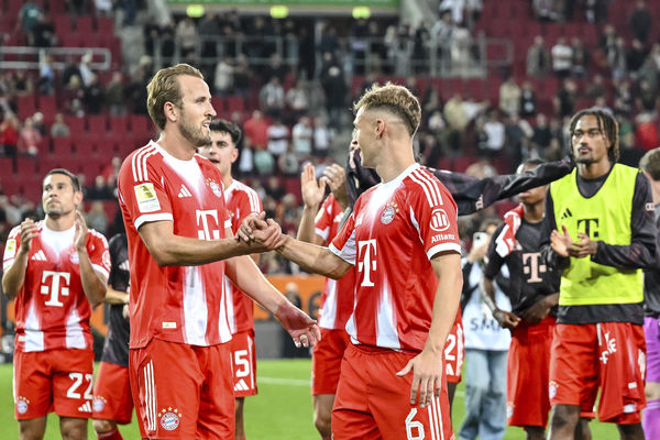 ▲凱恩百場出賽紀念送2助攻　拜仁德甲3比2險勝奧格斯堡。（圖／達志影像／美聯社）