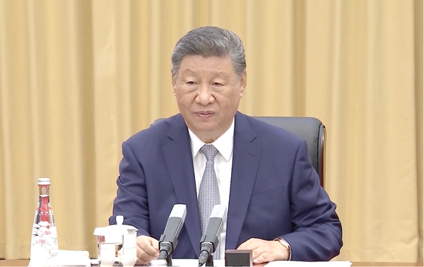 ▲▼  習近平在天津會見莫迪、2025上合組織會           。（圖／翻攝 央視）