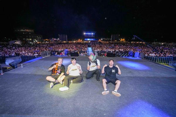 ▲▼KARD、血肉果汁機、曾沛慈、。（圖／桃園市政府提供）