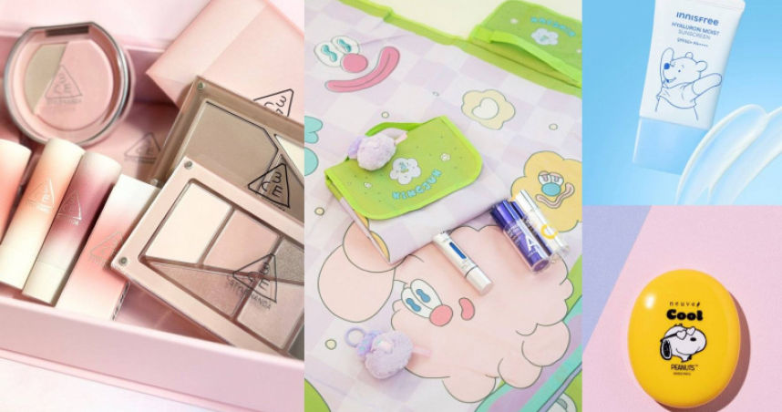 3CE正式登台掀話題！未來美、INNISFREE、惹我蜜粉推出超萌聯名太欠收！