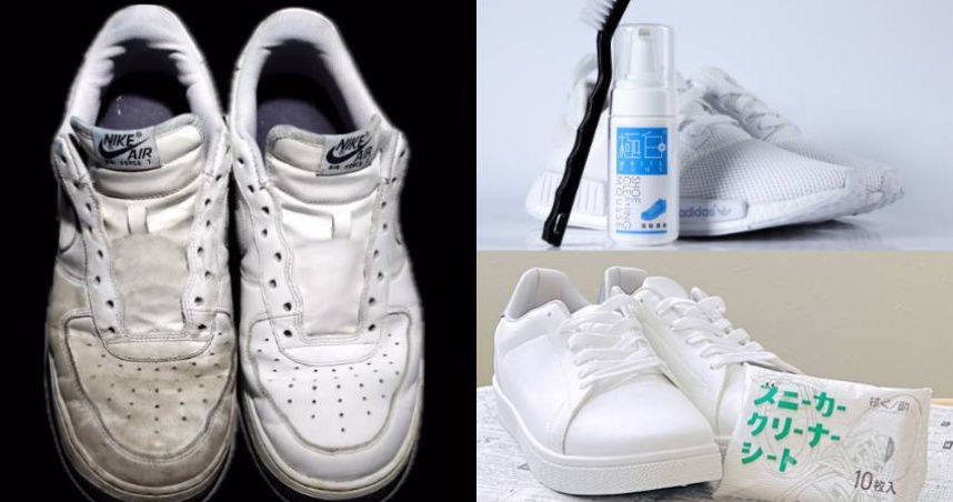 小白鞋發黃、髒污怎麼清潔？日本超熱賣「洗白鞋神器TOP6」大公開