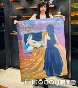 台南碩士生鄭素美「轉身」個展　車禍激發重拾畫筆50歲再闖藝術夢