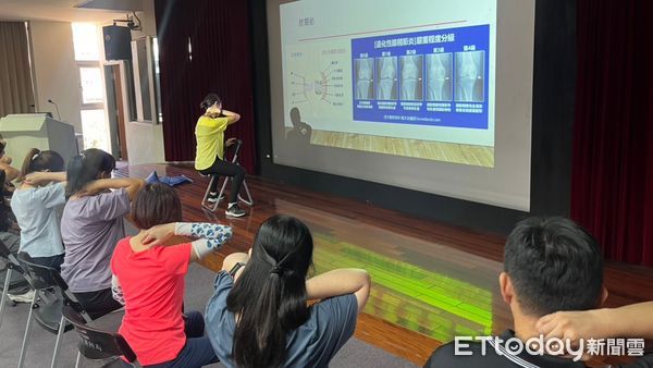 ▲基隆消防健康講座開課。（圖／記者郭世賢翻攝）