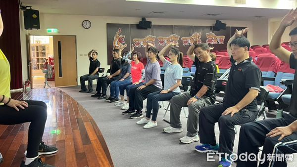 ▲基隆消防健康講座開課。（圖／記者郭世賢翻攝）