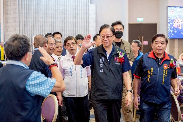 ▲桃園慶祝九三軍人節暨抗戰勝利80年