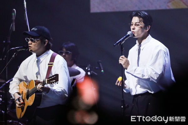 ▲▼許光漢合體落日飛車演出。（圖／記者周宸亘攝）