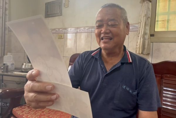 ▲阿伯林清品大讚林書豪懂得飲水思源，成名後回老家探望親友。（圖／林清品提供 記者唐詠絮翻攝）