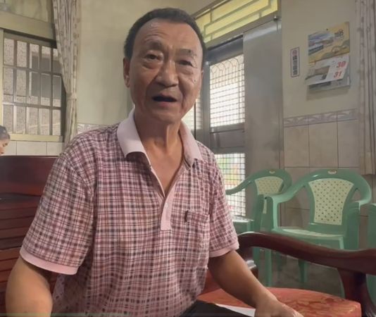 ▲阿伯林清品大讚林書豪懂得飲水思源，成名後回老家探望親友。（圖／林清品提供 記者唐詠絮翻攝）