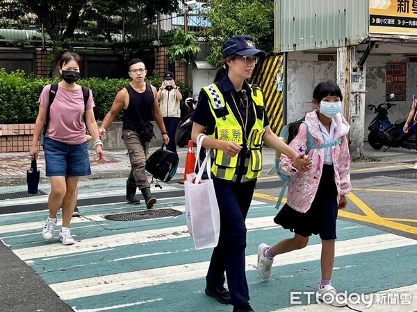 ▲基隆警「護童專案」啟動。（圖／記者郭世賢翻攝）