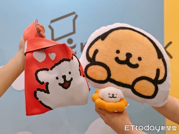▲▼Mister Donut跨界找來韓國人氣IP「線條小狗」合作推出一系列聯名甜甜圈、周邊。（圖／記者蕭筠攝）