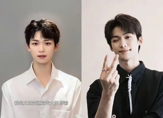 ▲梓渝因主演BL《逆愛》爆紅。（圖／翻攝自微博）