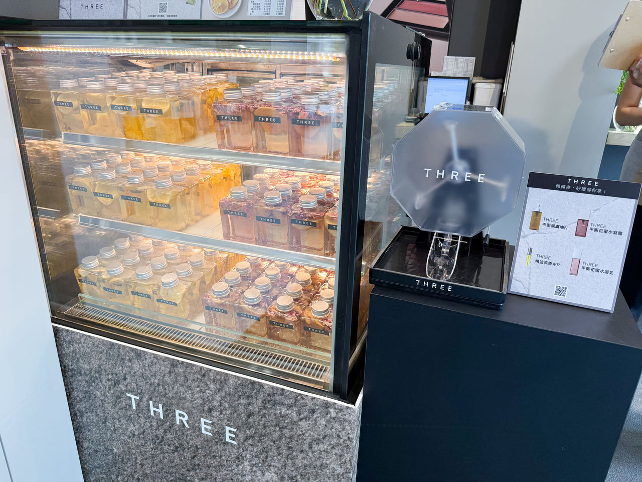 THREE,3CE,rom&nd,彩妝,保養,美妝,。（圖／記者李薇攝、品牌提供）