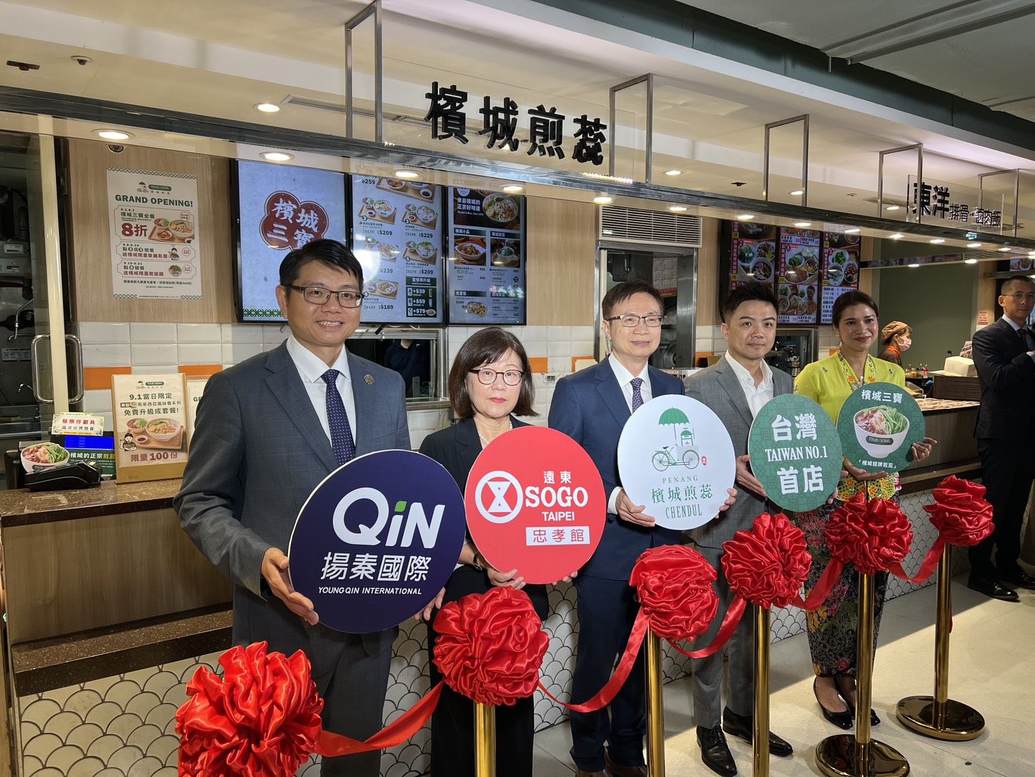 ▲▼揚秦國際企業代理的馬來西亞知名餐飲品牌「檳城煎蕊」，首店進駐SOGO台北忠孝館美食街。。（圖／記者高兆麟攝）