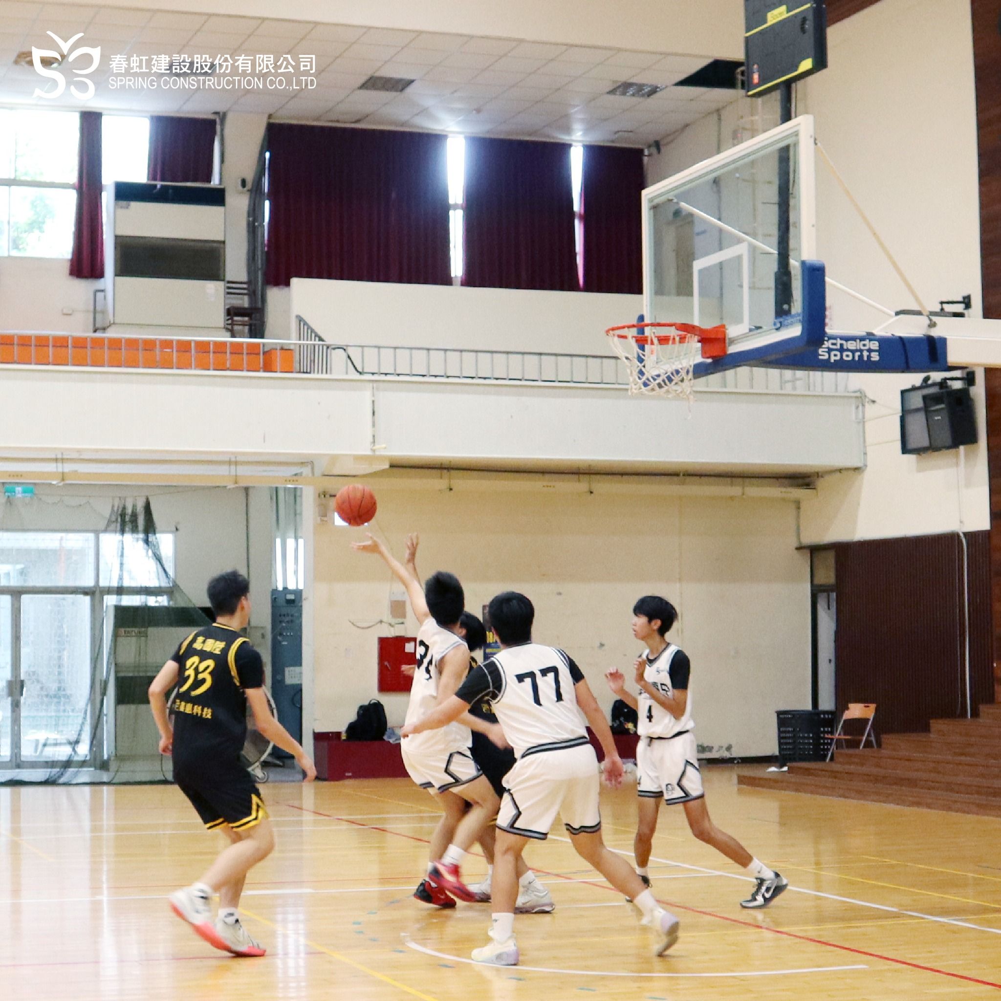 ▲▼春虹建設,高專盃,籃球,台南,黃宗元,夢想,公益,城市,房產。（圖／業者提供）