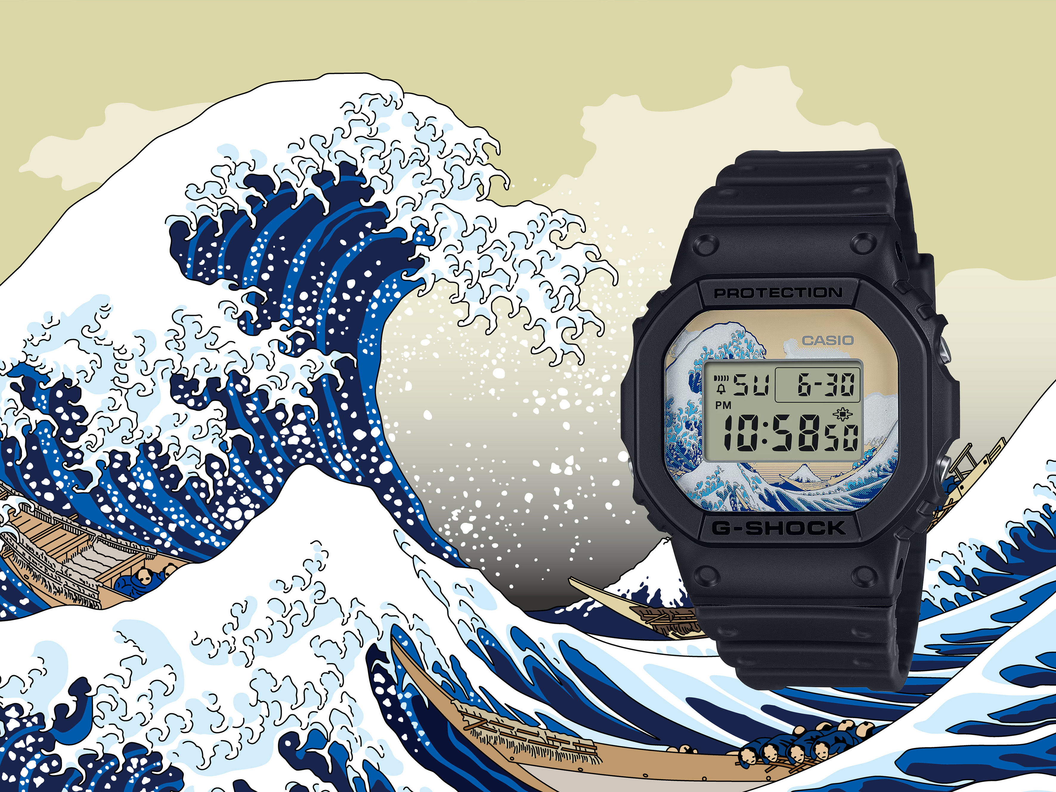 浮世繪55 G-SHOCK熱賣錶換浮世繪新裝日本製3,600元擁有| ET Fashion